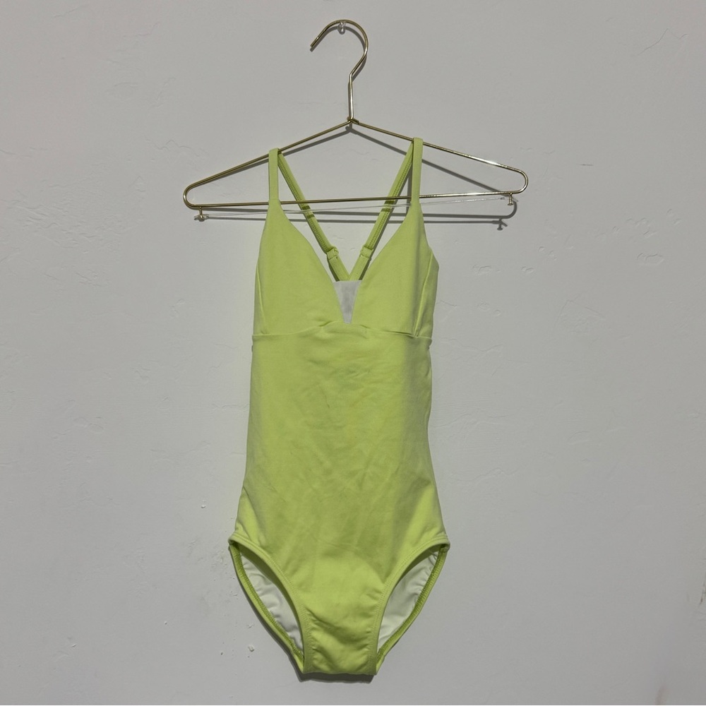 JoJax girls Lime Green Leotard